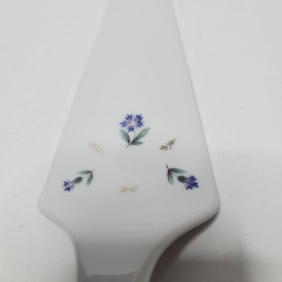 Vintage Andrea by Sadek Porcelain Cake Serving Spatula Painted Flowers - Picture 3 of 8